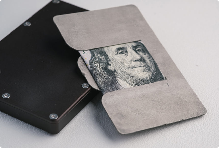 Titanium Money Clip  - Bad Idea Supply Co.