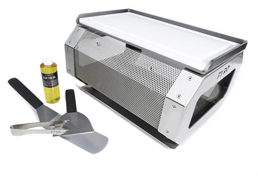 Pyro Camp Fire Pit + Grill Kit