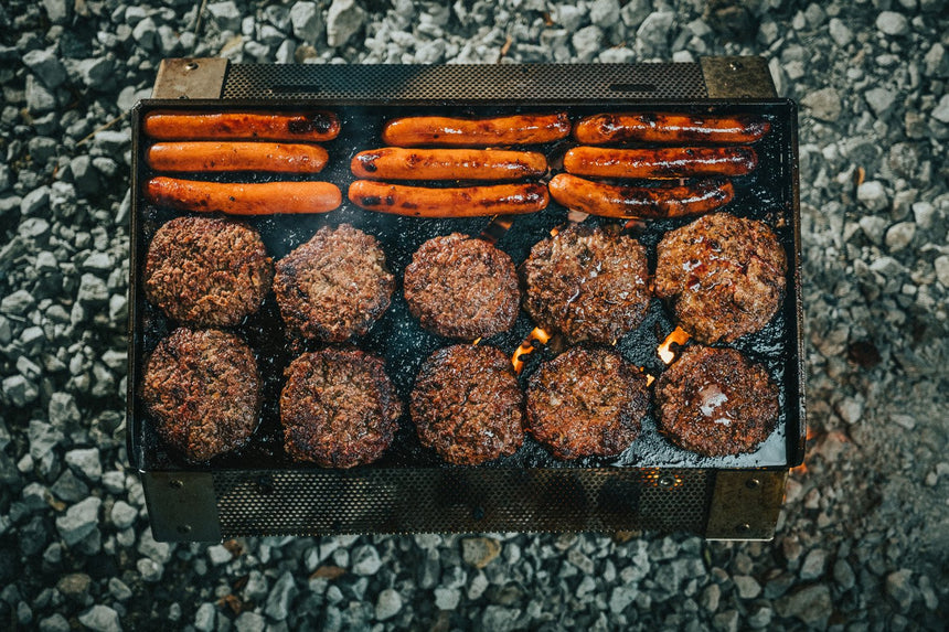 Pyro Camp Fire Pit + Grill Kit