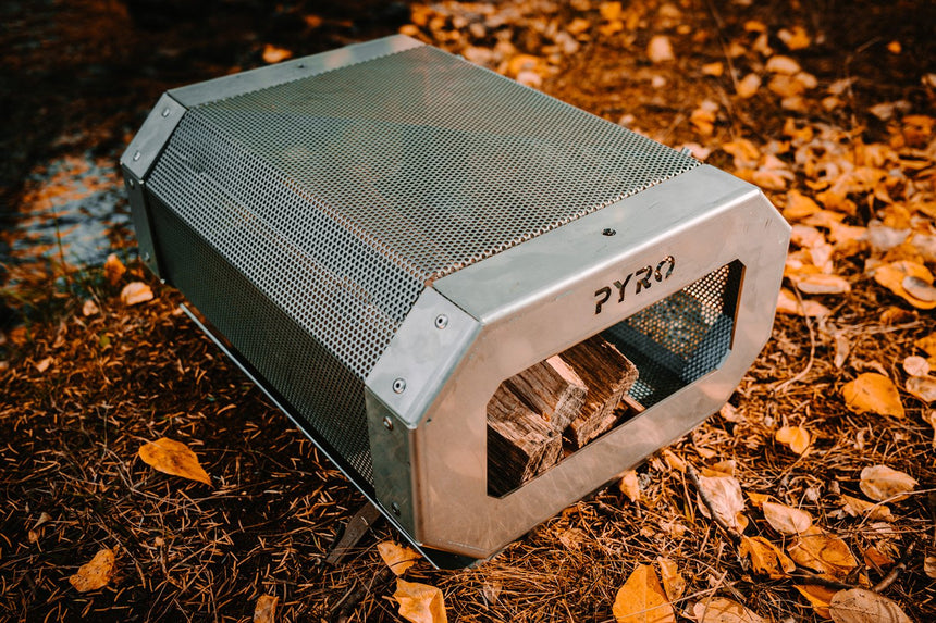 Pyro Camp Fire Pit + Grill Kit