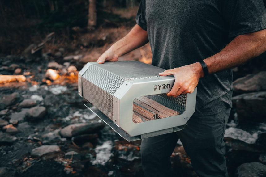 Pyro Camp Fire - Portable Fire Pit Kit