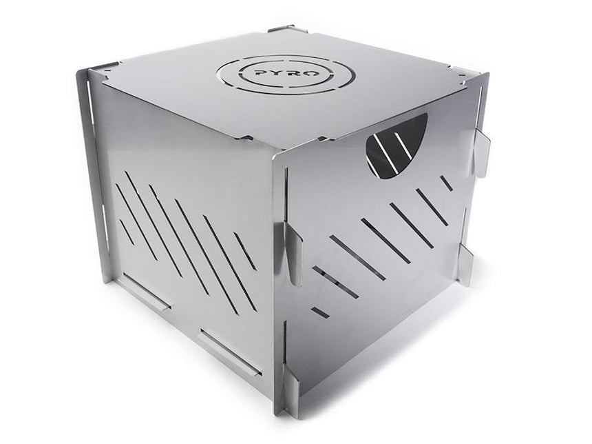 Stainless Steel Pyro Cage MINI - Portable Fire Pit Camp Fire