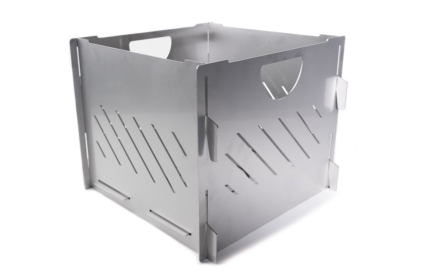 Stainless Steel Pyro Cage MINI - Portable Fire Pit Camp Fire